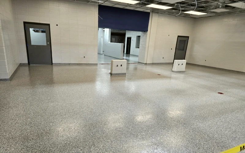 polyurethane backings for warehouses