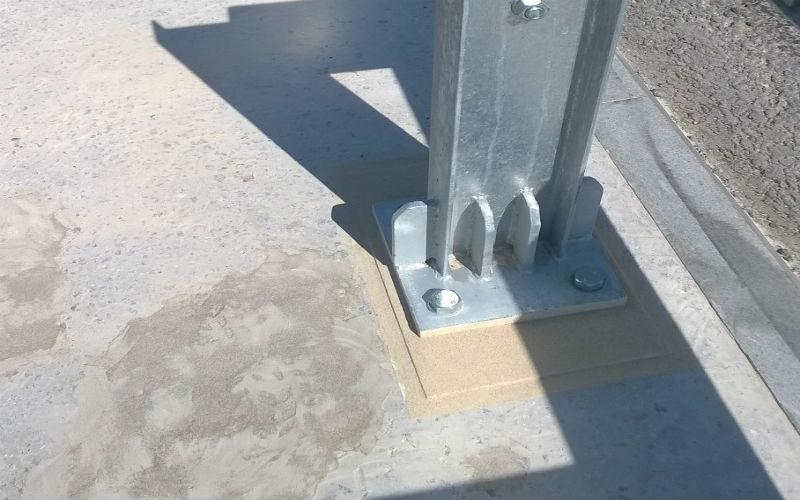 Эластичное полиуретановое покрытие для тротуара