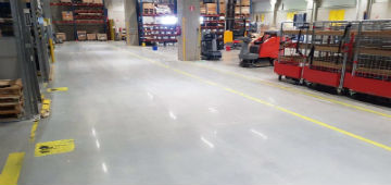 ULTRALIT - Dust removal and hardening of concrete floors
