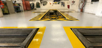 Полімерні підлоги для гаража Полімерні підлоги для гаража